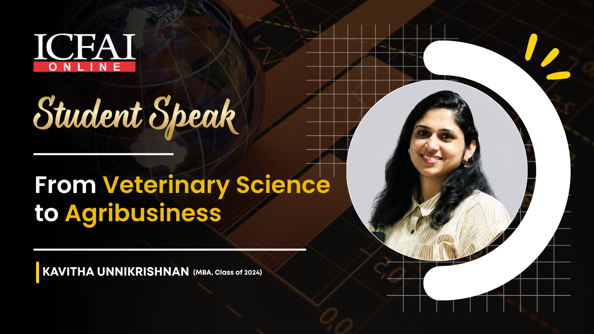 Online MBA Student Success Story: Dr. Kavitha Unnikrishnan’s Feat – Agribusiness  Award