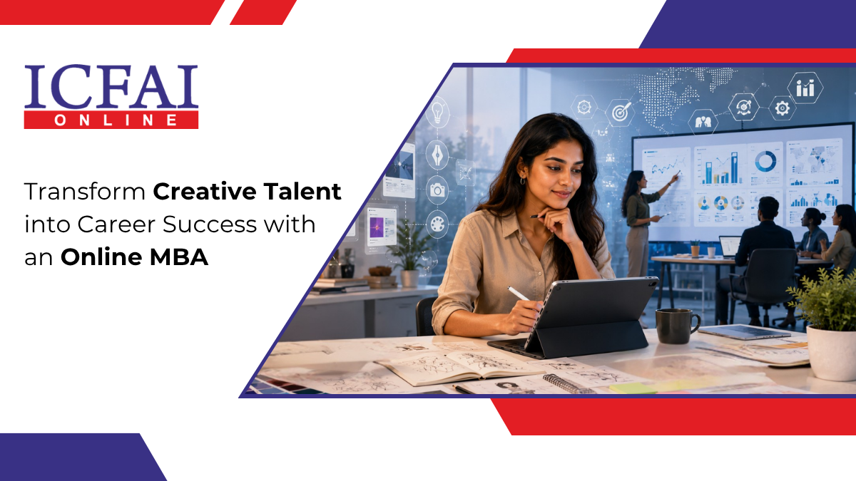 Online MBA for Creative Professionals developing business leadership and strategic management skills for career growth